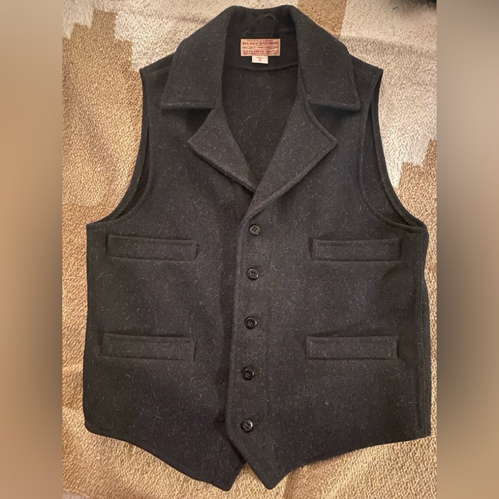 Men's Filson Western Wool Vest